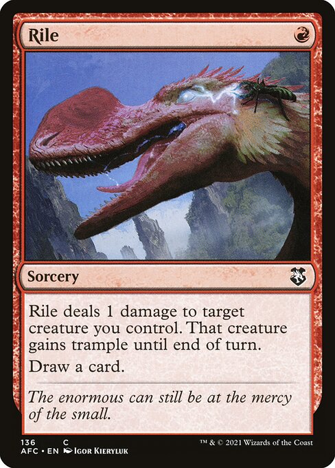 Rile [Forgotten Realms Commander - 136]
