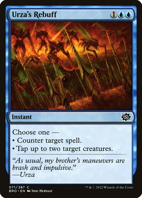 Urza's Rebuff [The Brothers' War - 71]