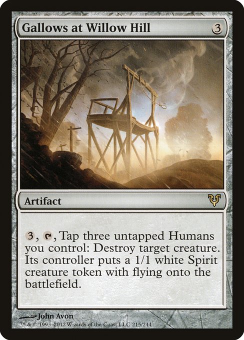 Gallows at Willow Hill [Avacyn Restored - 215]