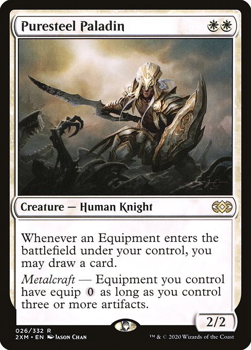 Puresteel Paladin [Double Masters - 26]