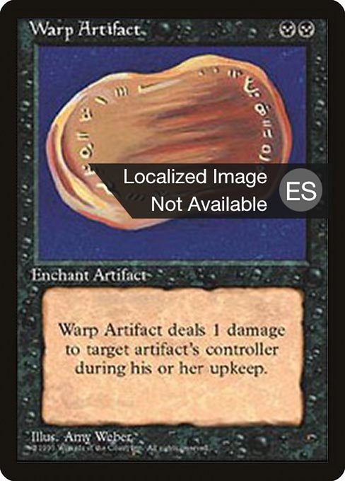 Warp Artifact [Fourth Edition Foreign Black Border - 169]