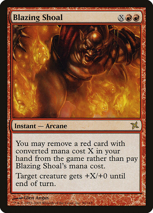 Blazing Shoal [Betrayers of Kamigawa - 96]