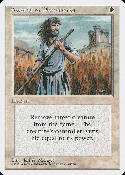 Swords to Plowshares [Fourth Edition - 52]