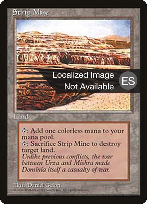 Strip Mine [Fourth Edition Foreign Black Border - 363]