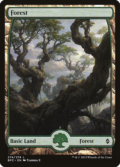 Forest [Battle for Zendikar - 274]