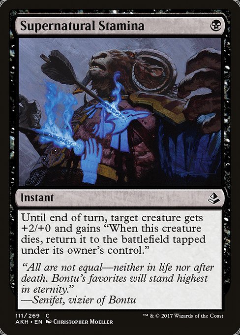 Supernatural Stamina [Amonkhet - 111]