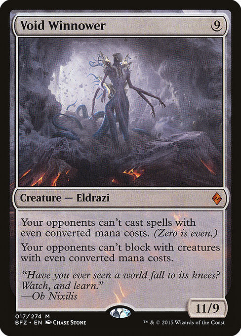 Void Winnower [Battle for Zendikar - 17]