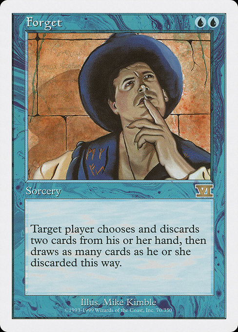 Forget [Classic Sixth Edition - 70]