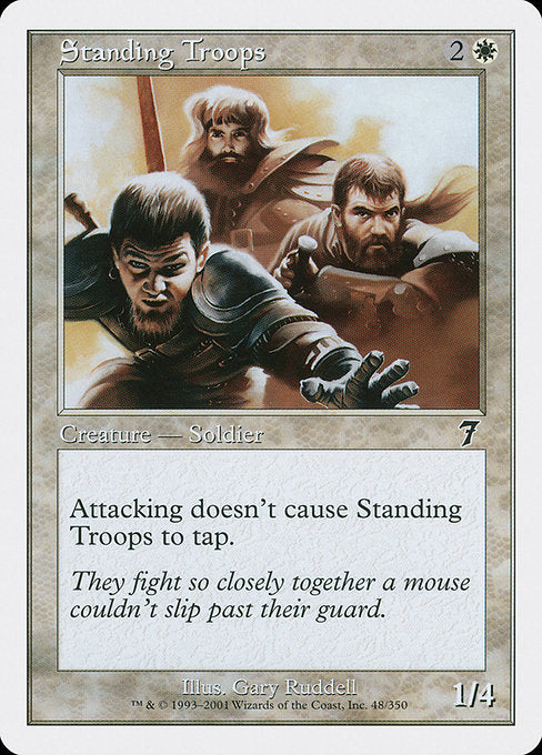 Standing Troops [Seventh Edition - 48]
