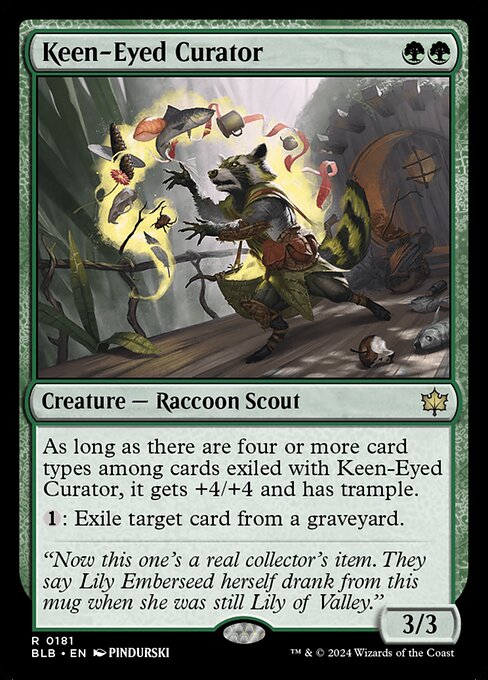 Keen-Eyed Curator [Bloomburrow - 181]