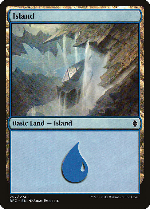 Island [Battle for Zendikar - 257a]