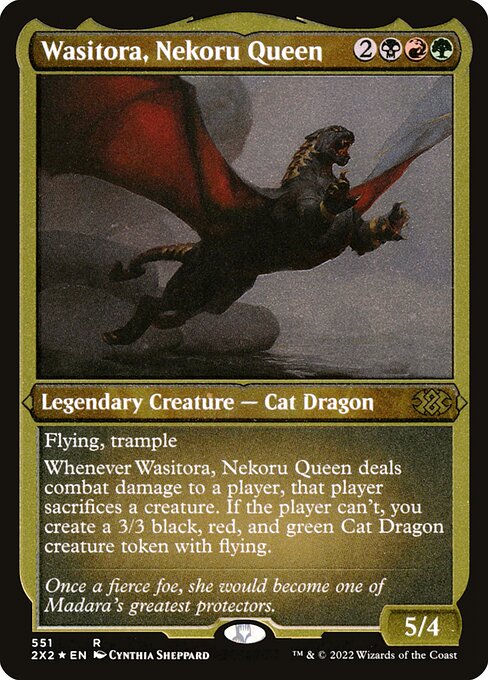 Wasitora, Nekoru Queen [Double Masters 2022 - 551]