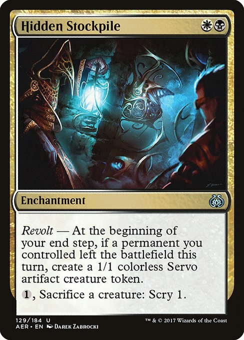 Hidden Stockpile [Aether Revolt - 129]