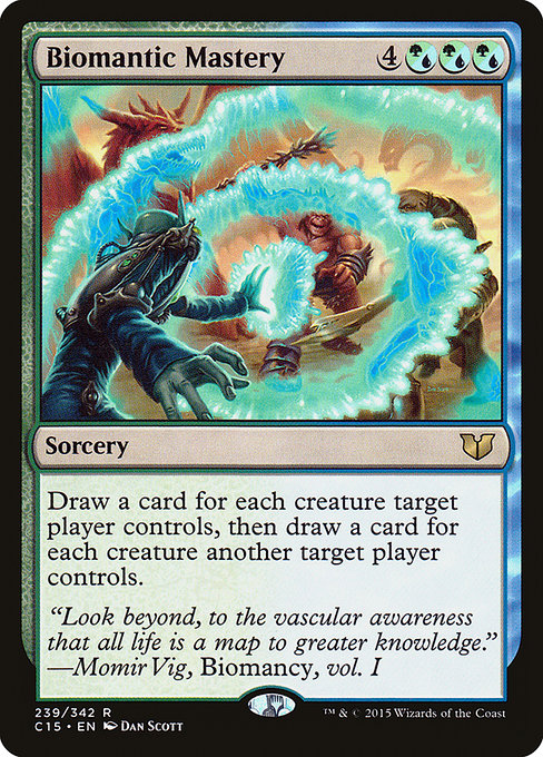 Biomantic Mastery [Commander 2015 - 239]