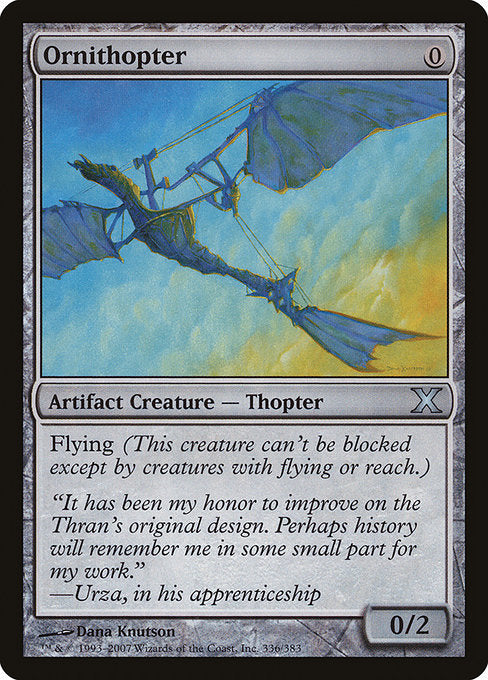 Ornithopter [Tenth Edition - 336]