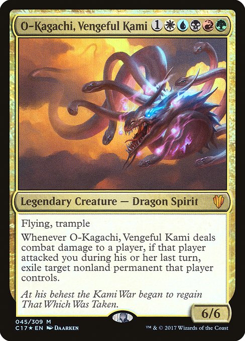 O-Kagachi, Vengeful Kami [Commander 2017 - 45]