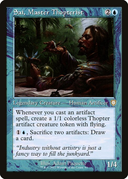 Sai, Master Thopterist [The Brothers' War Commander - 93]