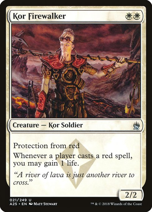 Kor Firewalker [Masters 25 - 21]