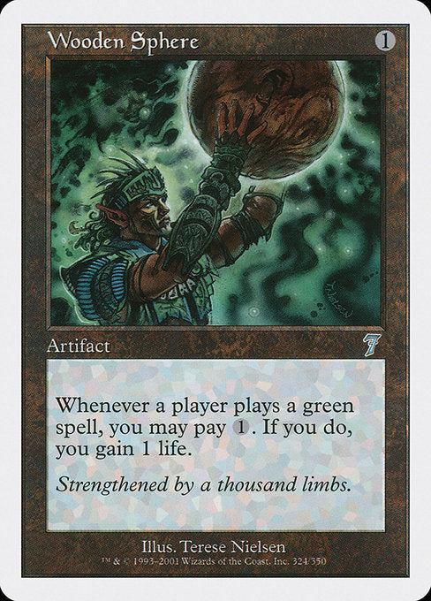 Wooden Sphere [Seventh Edition - 324]