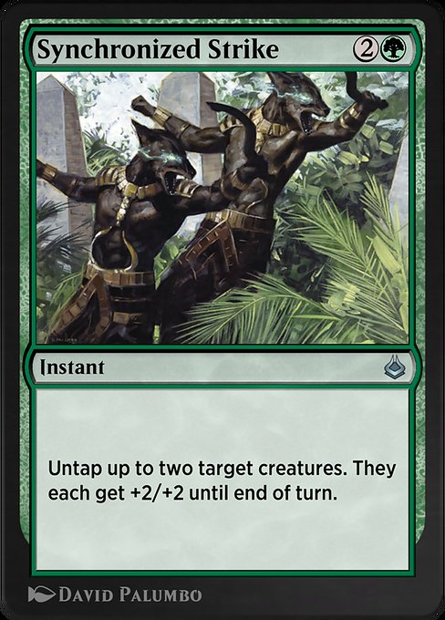 Synchronized Strike [Amonkhet Remastered - 222]