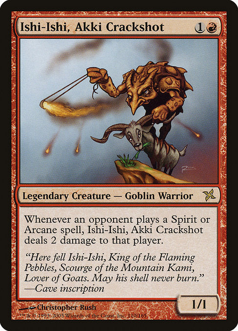 Ishi-Ishi, Akki Crackshot [Betrayers of Kamigawa - 110]