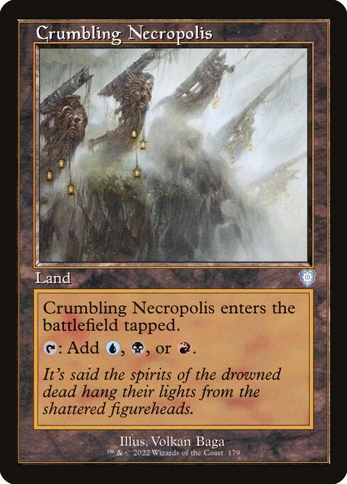Crumbling Necropolis [The Brothers' War Commander - 179]