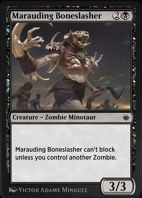 Marauding Boneslasher [Amonkhet Remastered - 115]