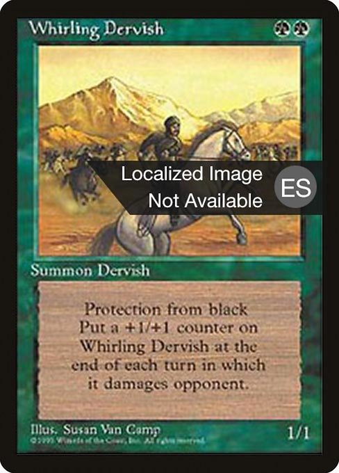 Whirling Dervish [Fourth Edition Foreign Black Border - 288]