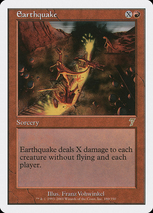 Earthquake [Seventh Edition - 180]