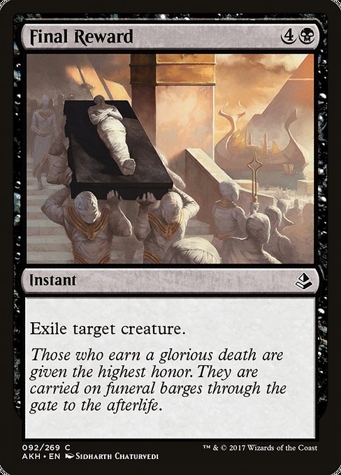 Final Reward [Amonkhet - 92]