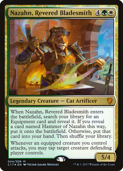 Nazahn, Revered Bladesmith [Commander 2017 - 44]