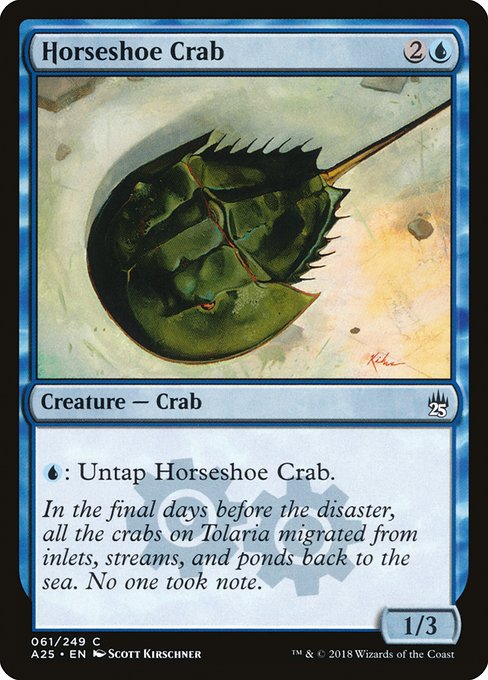 Horseshoe Crab [Masters 25 - 61]