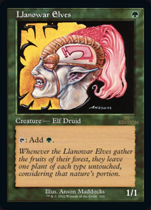 Llanowar Elves [30th Anniversary Edition - 503]