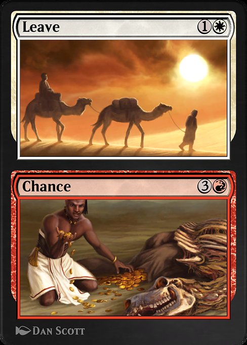Leave // Chance [Amonkhet Remastered - 242]