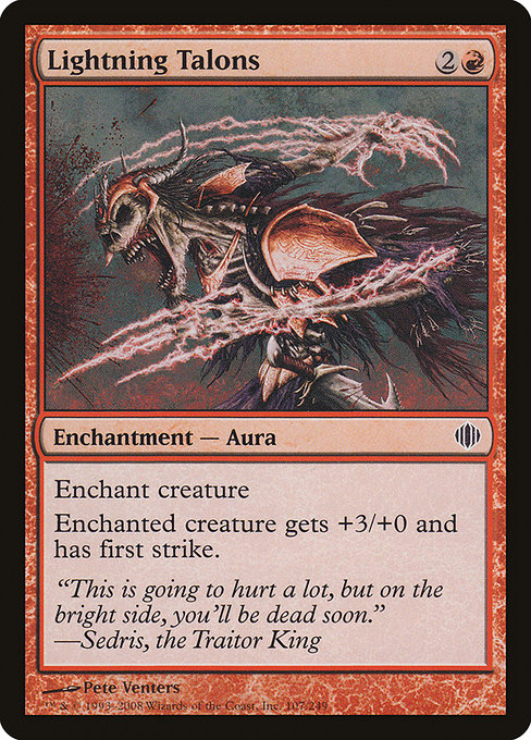 Lightning Talons [Shards of Alara - 107]