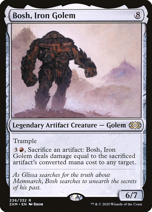 Bosh, Iron Golem [Double Masters - 236]