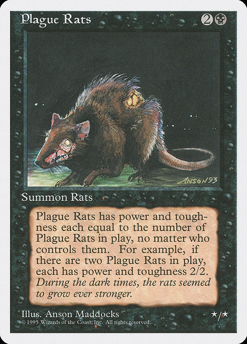Plague Rats [Fourth Edition - 154]