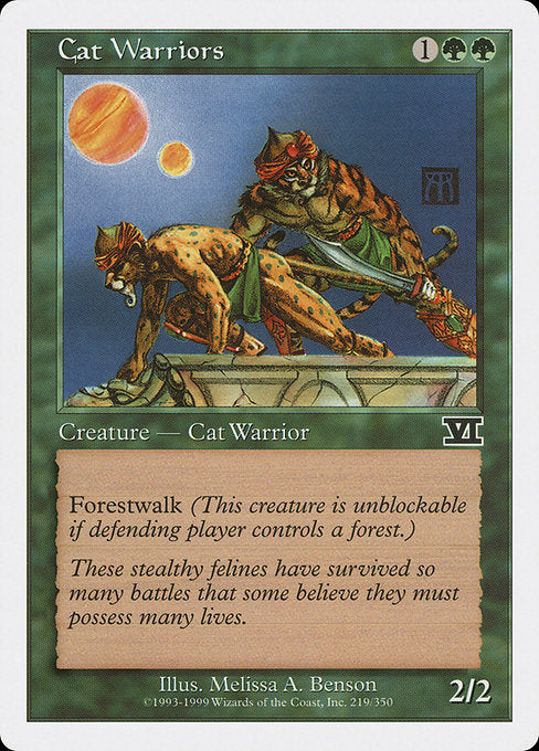 Cat Warriors [Classic Sixth Edition - 219]