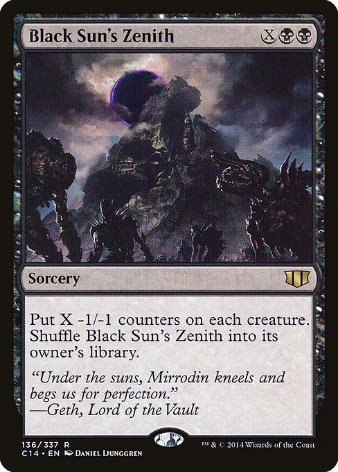 Black Sun's Zenith [Commander 2014 - 136]