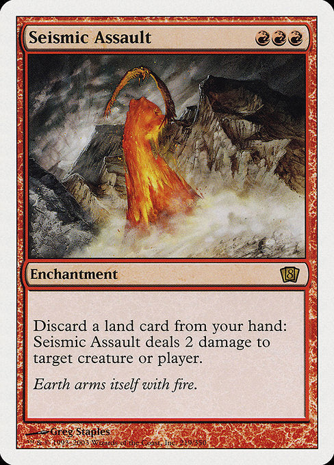 Seismic Assault [Eighth Edition - 219]