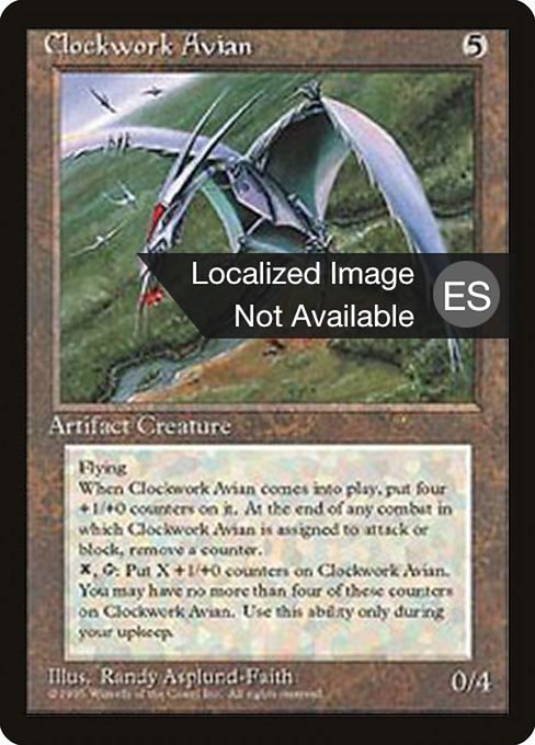 Clockwork Avian [Fourth Edition Foreign Black Border - 306]