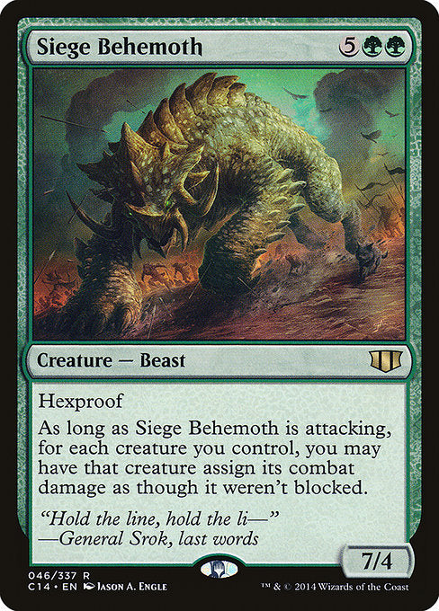 Siege Behemoth [Commander 2014 - 46]