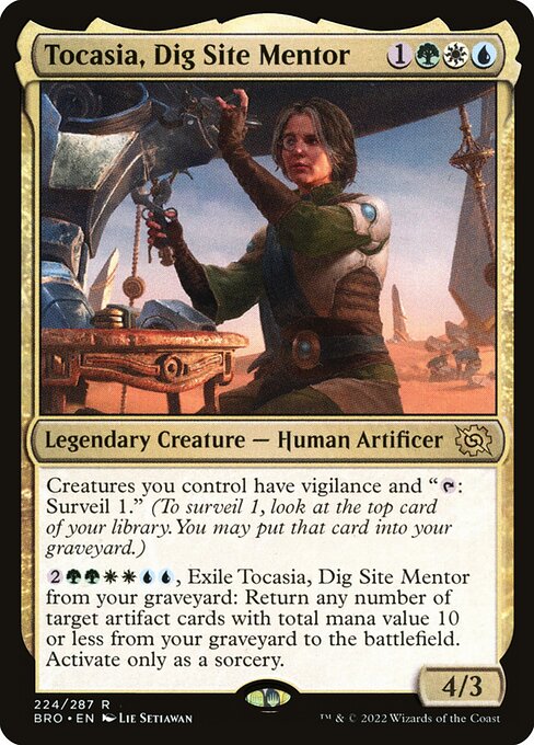 Tocasia, Dig Site Mentor [The Brothers' War - 224]