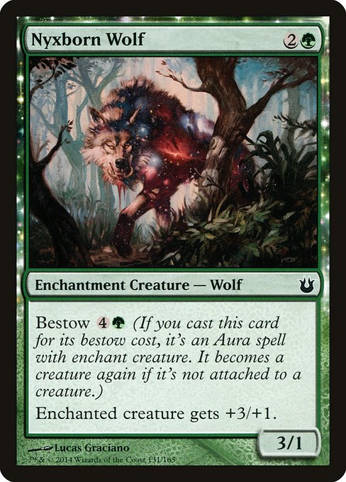 Nyxborn Wolf [Born of the Gods - 131]