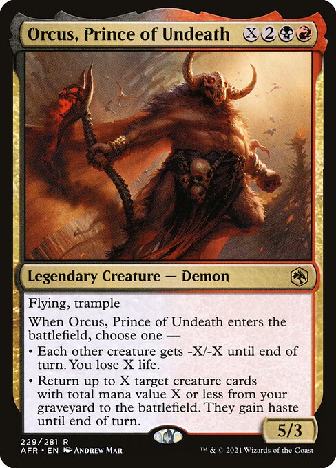 Orcus, Prince of Undeath [Adventures in the Forgotten Realms - 229]