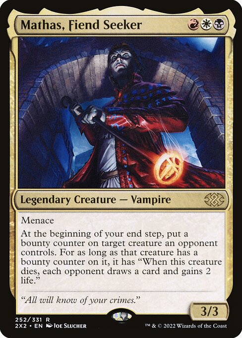 Mathas, Fiend Seeker [Double Masters 2022 - 252]
