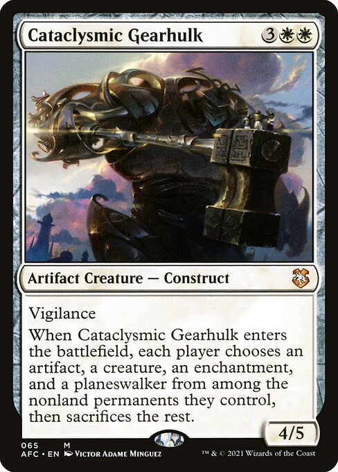 Cataclysmic Gearhulk [Forgotten Realms Commander - 65]