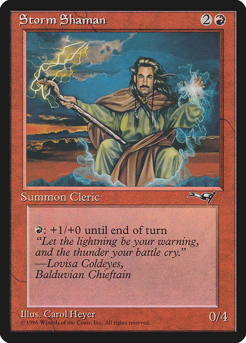 Storm Shaman [Alliances - 81a]