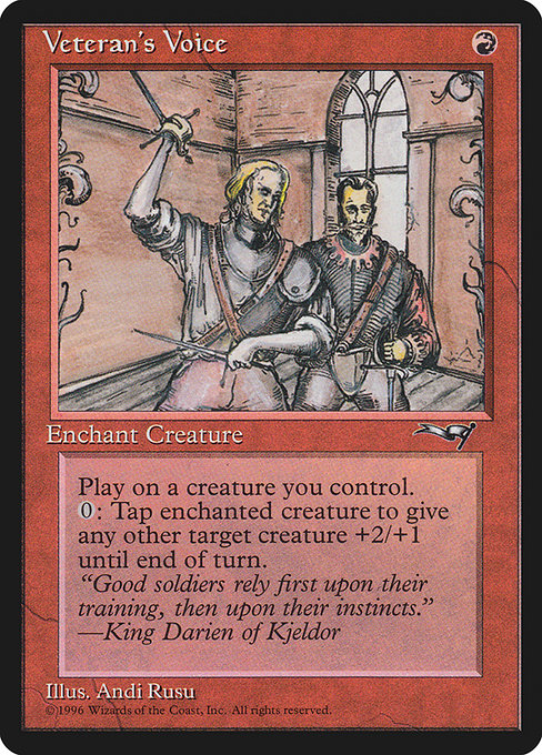 Veteran's Voice [Alliances - 84a]