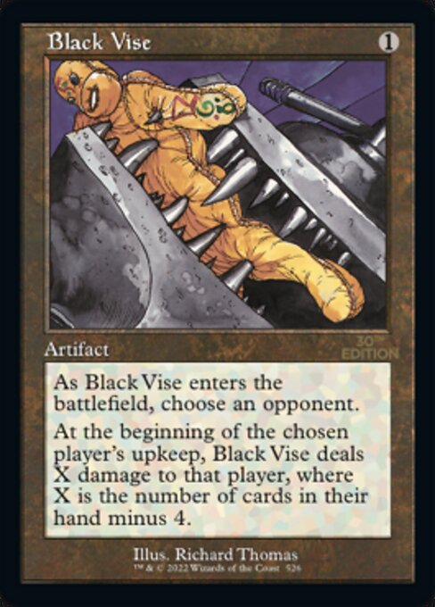 Black Vise [30th Anniversary Edition - 526]